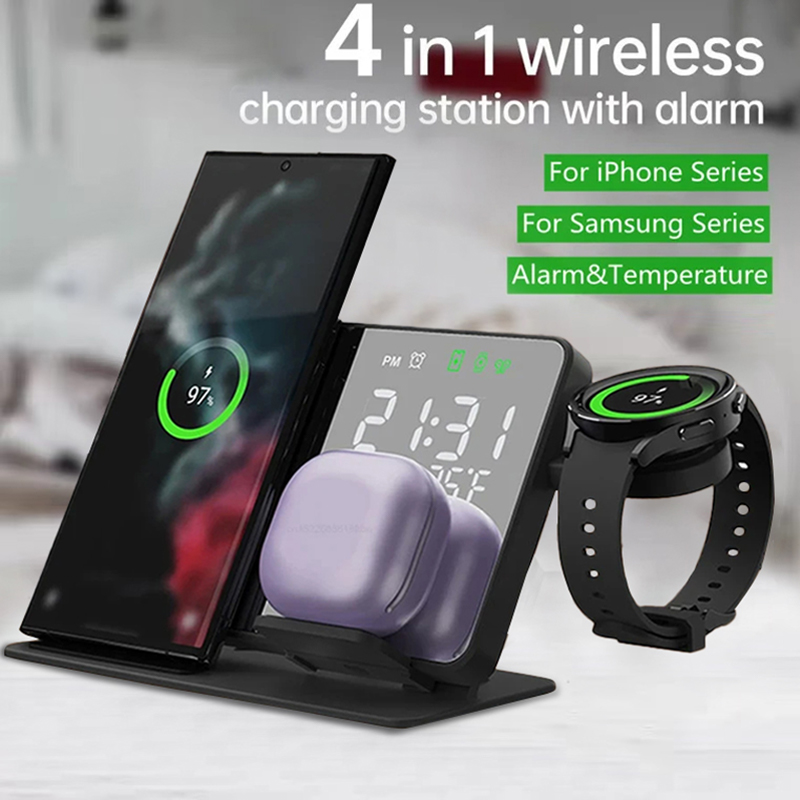 Smartwatch Apple Watch - Беспроводное зарядное устройство, подставка для будильника,