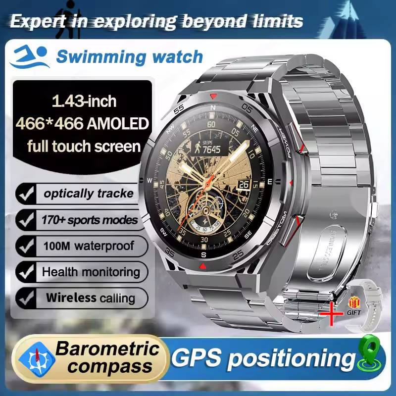 Smartwatch Watches Best Gift For Men - Мужские прочные умные часы Leadoys X2B,