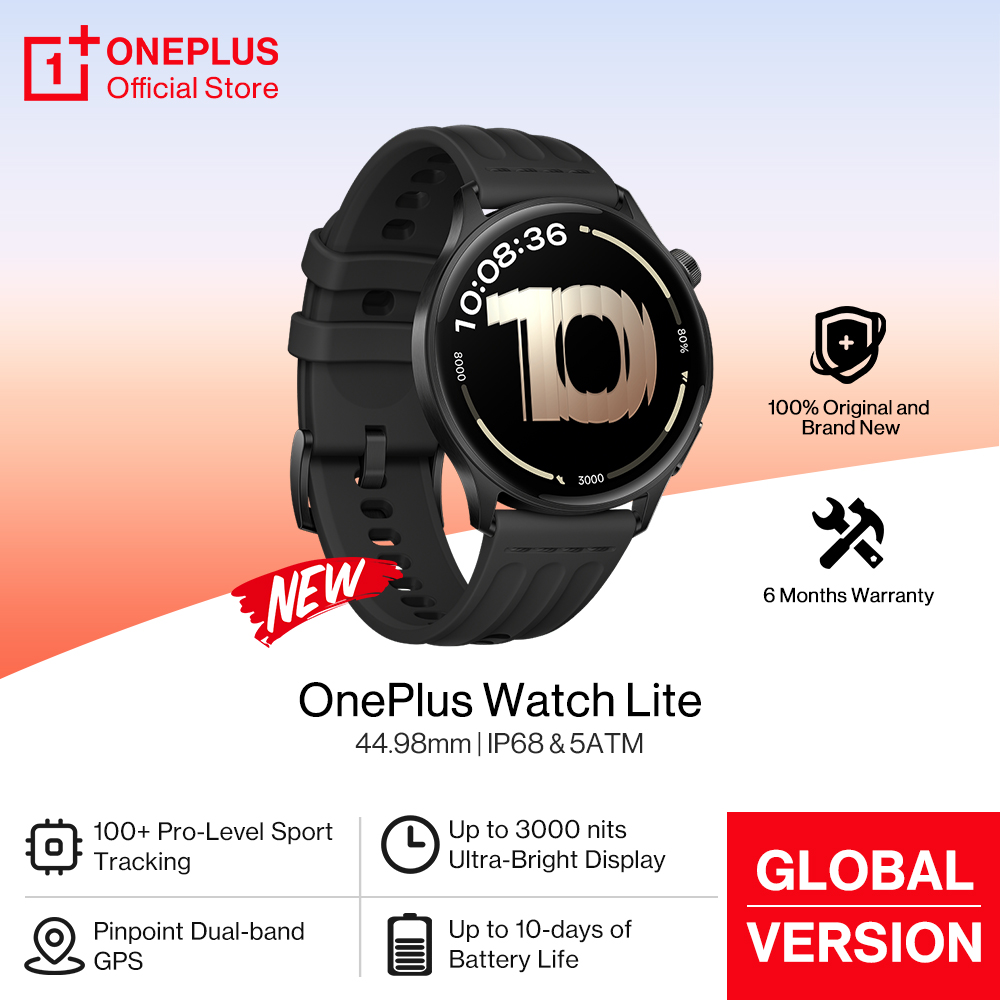 Smartwatch Oneplus Watches - Мировая премьера OnePlus Watch Lite Смарт-часы