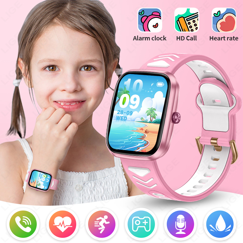 Smartwatch Watches For Girls Kids - Смарт-часы LIGE для детей, мальчиков и