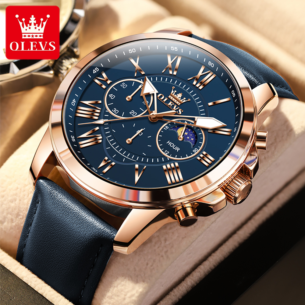 Smartwatch Watches Brands For Men - Мужские часы OLEVS 3632 с многофункциональным