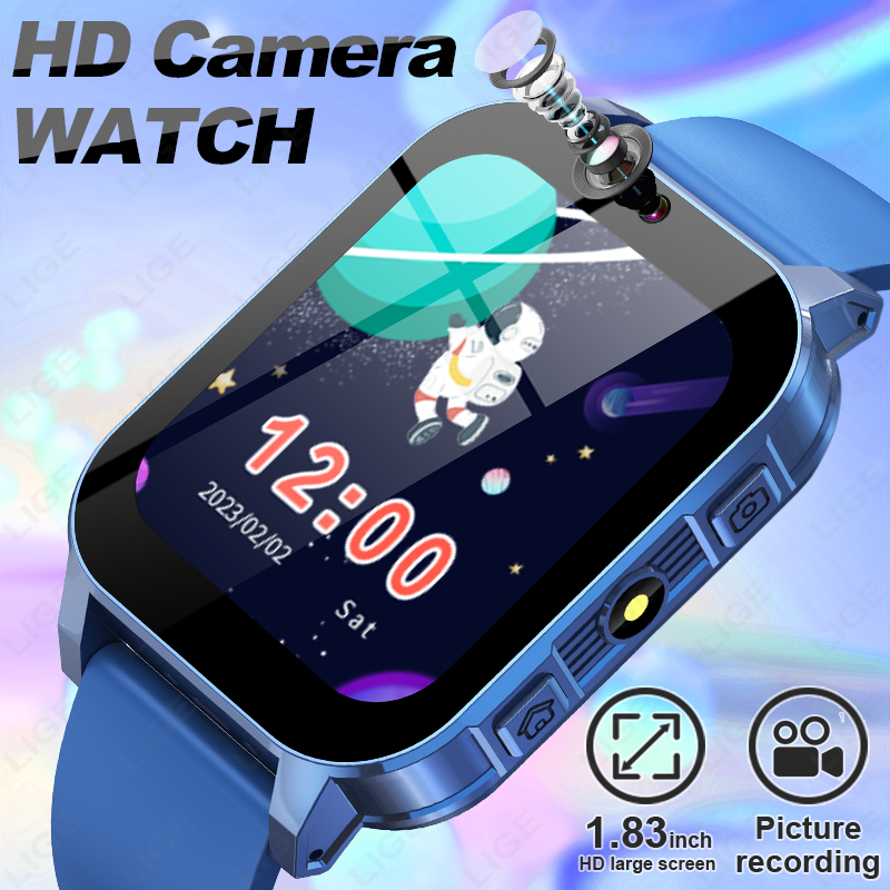 Smartwatch Watches For Girls Kids - Детские умные часы LIGE, обучающие слова,