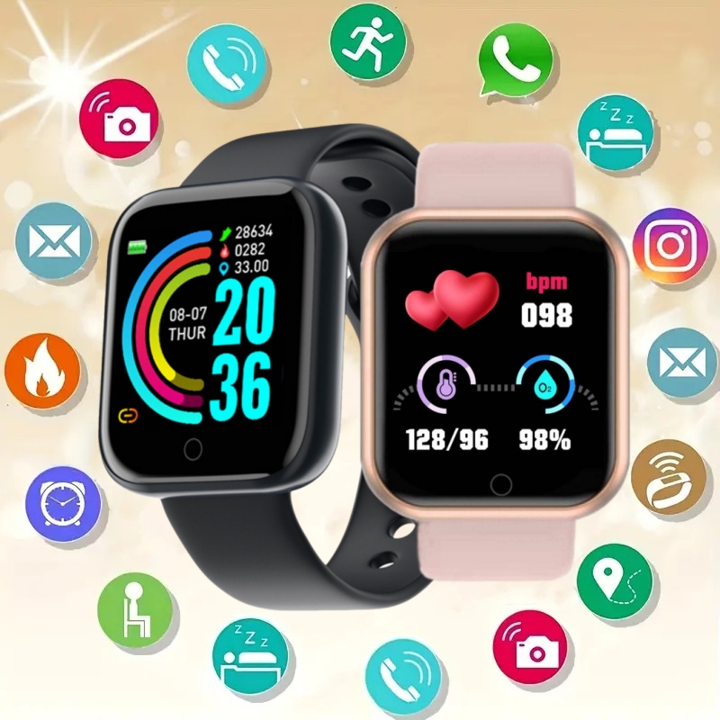 Smartwatch Watches For Men Digital - Смарт-часы Y68 D20 мужские, умные часы