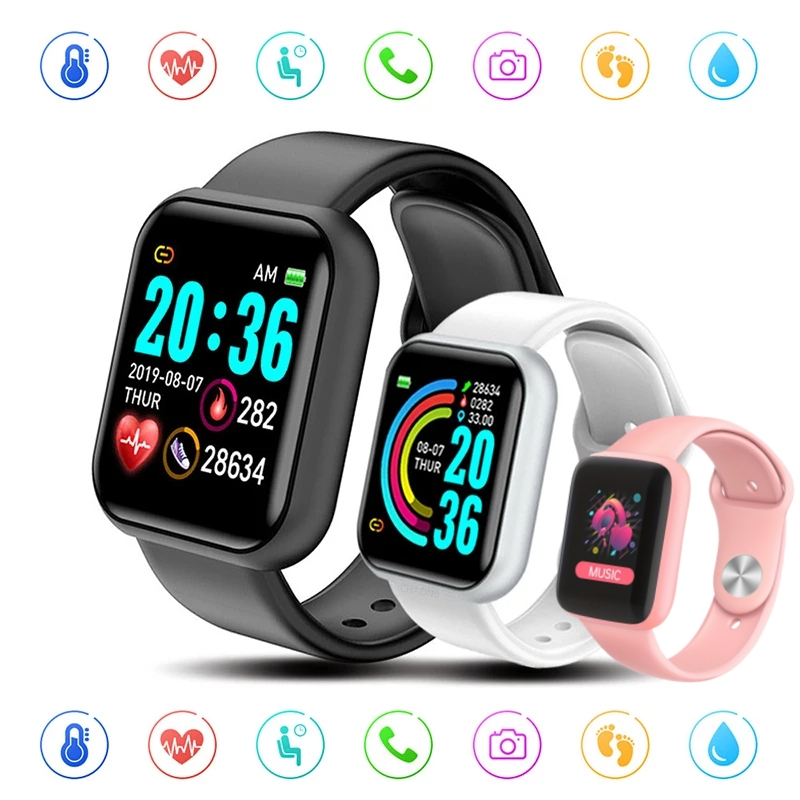 Smartwatch Watches With Bluetooth - Спортивные умные часы с Bluetooth, цветной