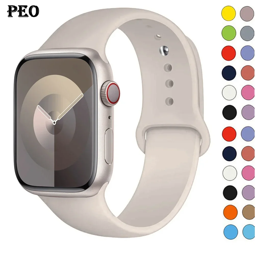 Smartwatch Apple Watches For Women - Ремешок силиконовый для Apple Watch, спортивный