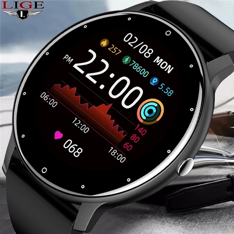 Smartwatch Watches For Men Digital - Умные часы LIGE 2026 для мужчин,