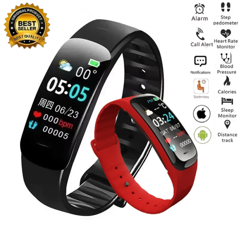 Smartwatch Watches With Bluetooth - Смарт-часы C1 Plus: Фитнес-трекер с Bluetooth,