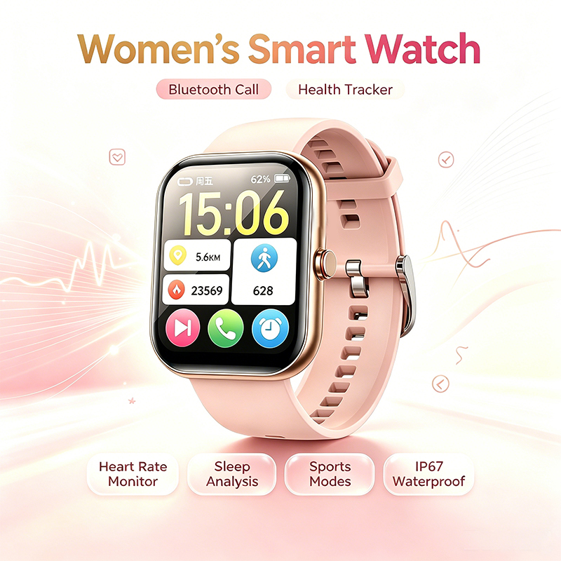 Watches Ladies Smartwatch - Женские умные часы с функцией звонков