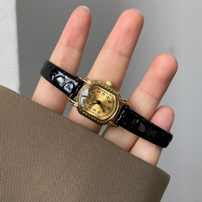 Vintage Digital Watch - Винтажные овальные женские кварцевые часы, роскошные