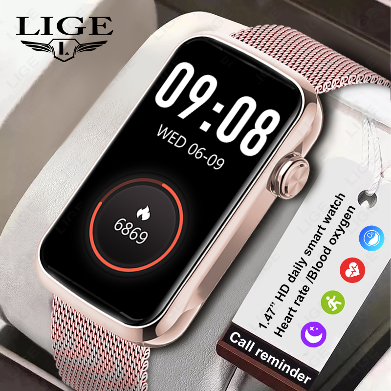 Watches Ladies Smartwatch - LIGE 1,47 ''Смарт-часы для женщин и