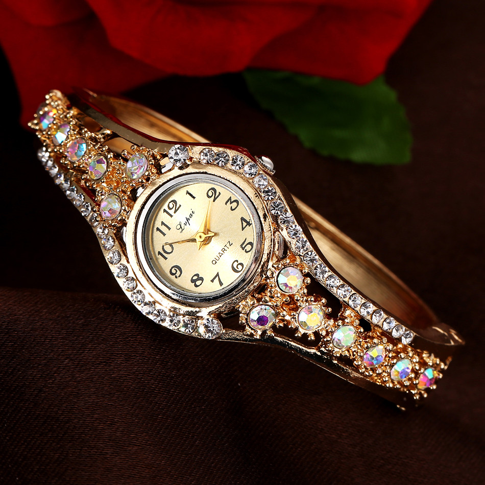 Watch Bezel Insert - Женские роскошные цветные бриллиантовые ободок, элегантные
