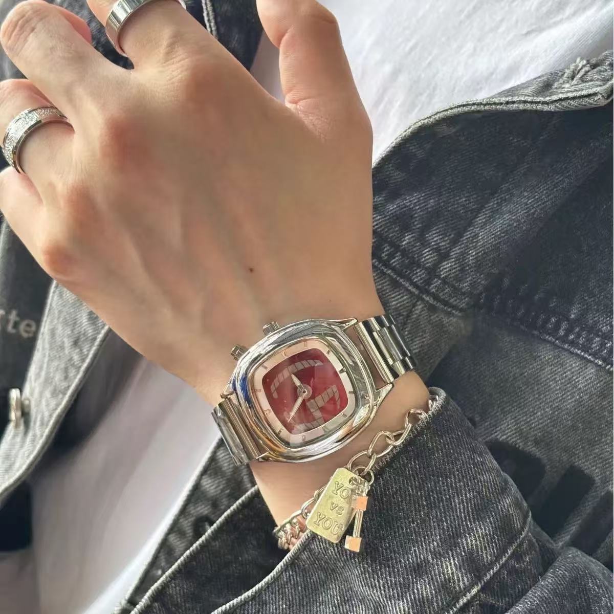 Мужские кварцевые часы в стиле – обзор и цена Vintage Digital Watch