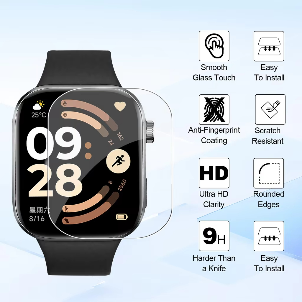 1-5 шт. мягкая пленка для Xiao – обзор и цена Smartwatch Redmi Watches