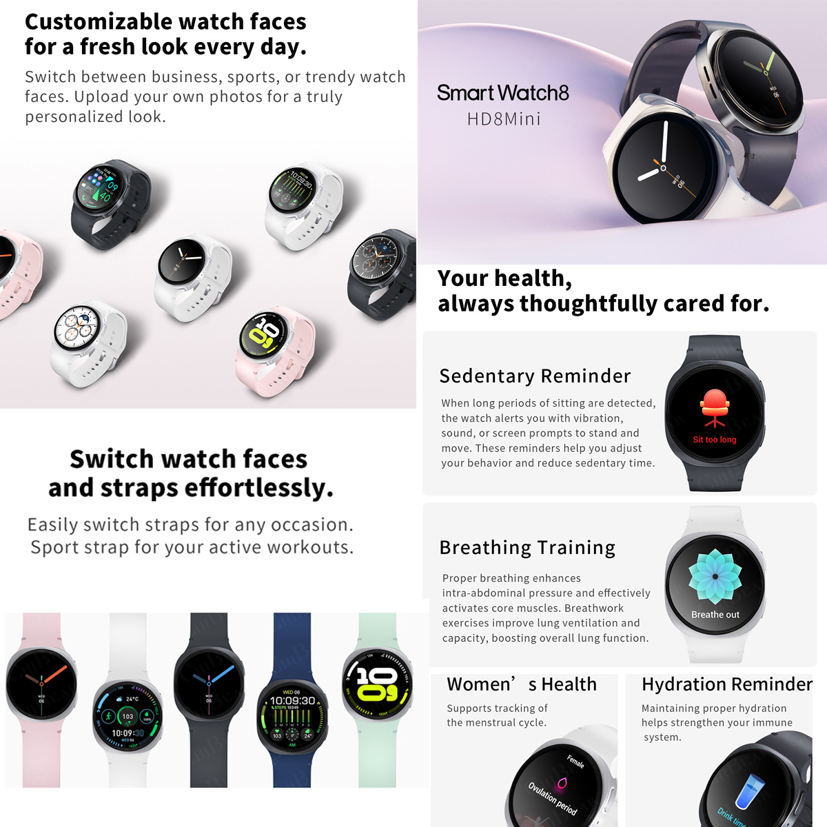 Новые смарт-часы 2026 года: 8  – обзор и цена Smartwatch Professional Watches For Men