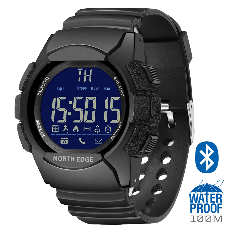 Смарт-часы NORTH EDGE AK 100M  – обзор и цена Smartwatch Watches For Men Digital