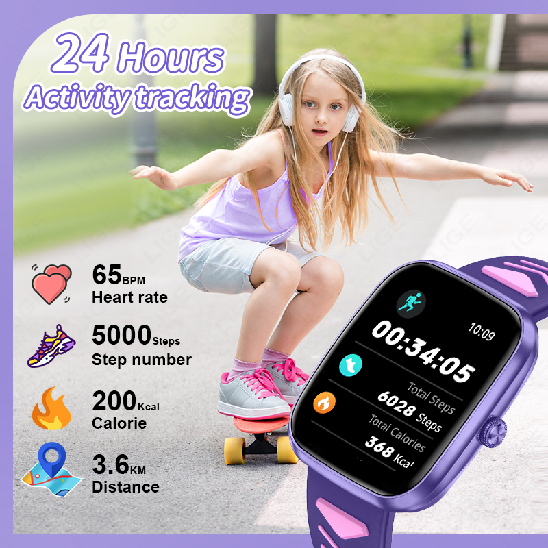 Новые детские умные часы 2026  – обзор и цена Smartwatch Watches For Girls Kids