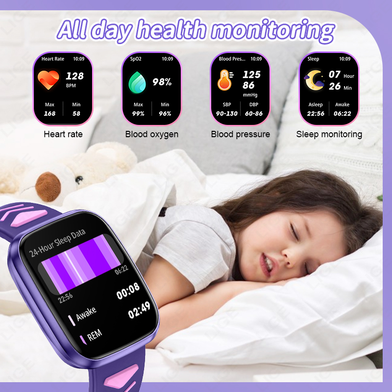 Новые детские умные часы 2026  – обзор и цена Smartwatch Watches For Girls Kids