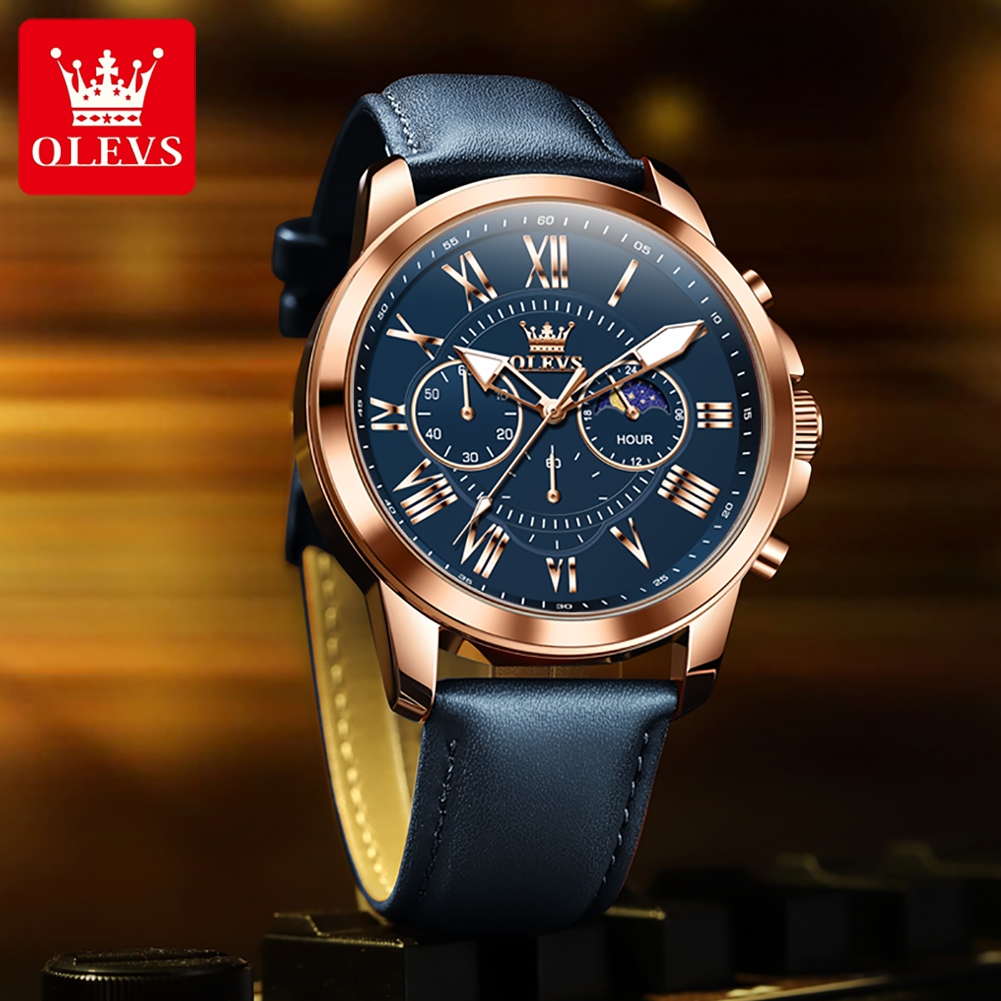 Мужские часы OLEVS 3632 с мног – обзор и цена Smartwatch Watches Brands For Men
