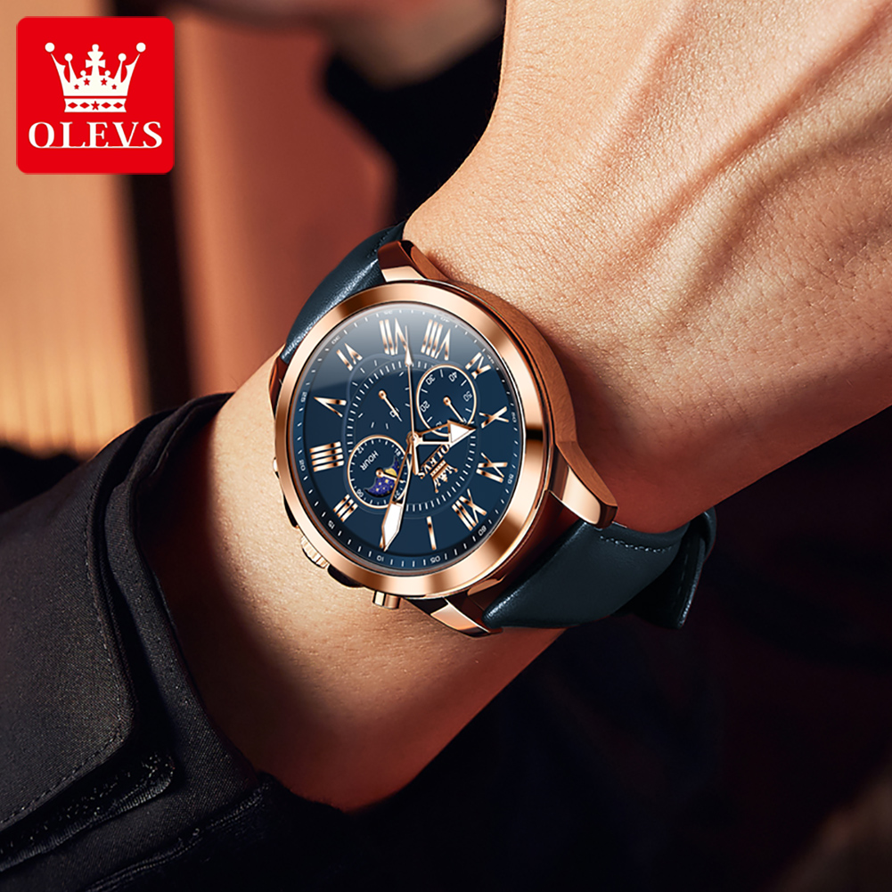 Мужские часы OLEVS 3632 с мног – обзор и цена Smartwatch Watches Brands For Men