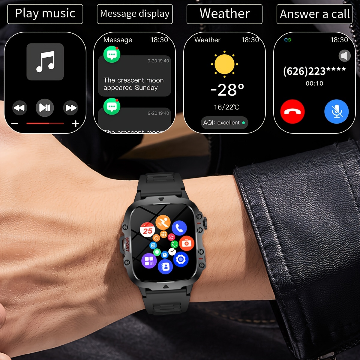 Новые умные часы, оснащенные я – обзор и цена Smartwatch Watches Wallpaper