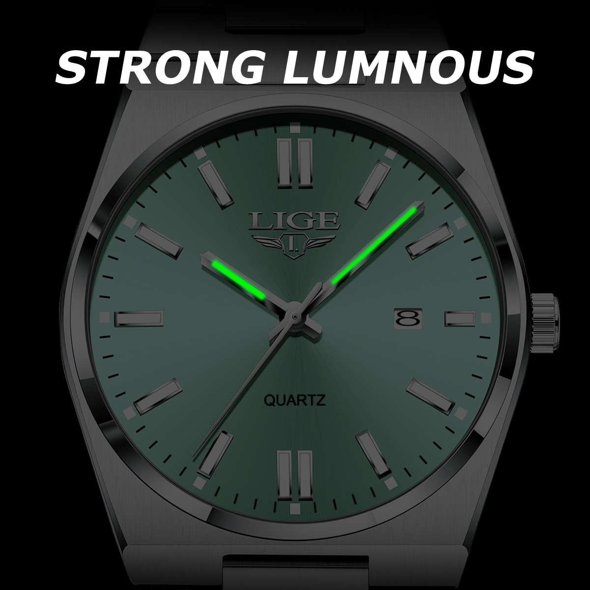 Мужские часы LIGE класса люкс: – обзор и цена Smartwatch Watches Brands For Men
