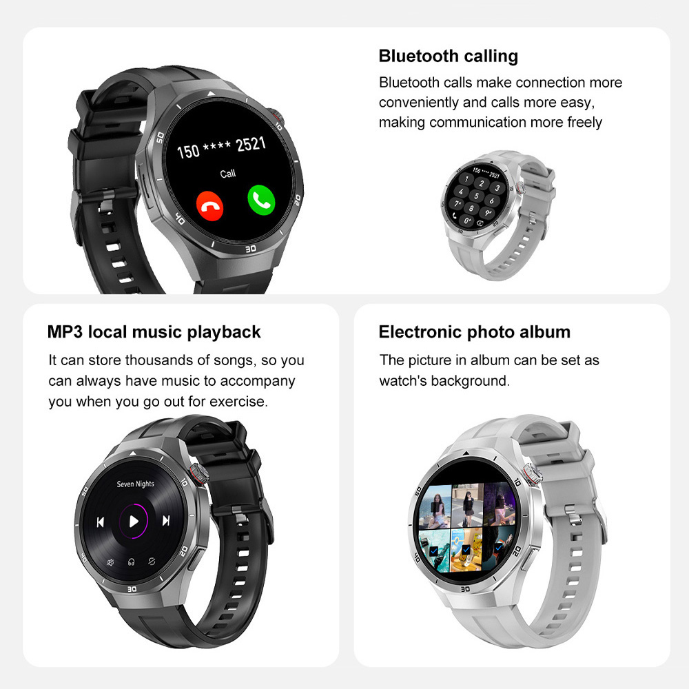 DT5 Pro Смарт-часы для мужчин  – обзор и цена Smartwatch Watches For Men Digital
