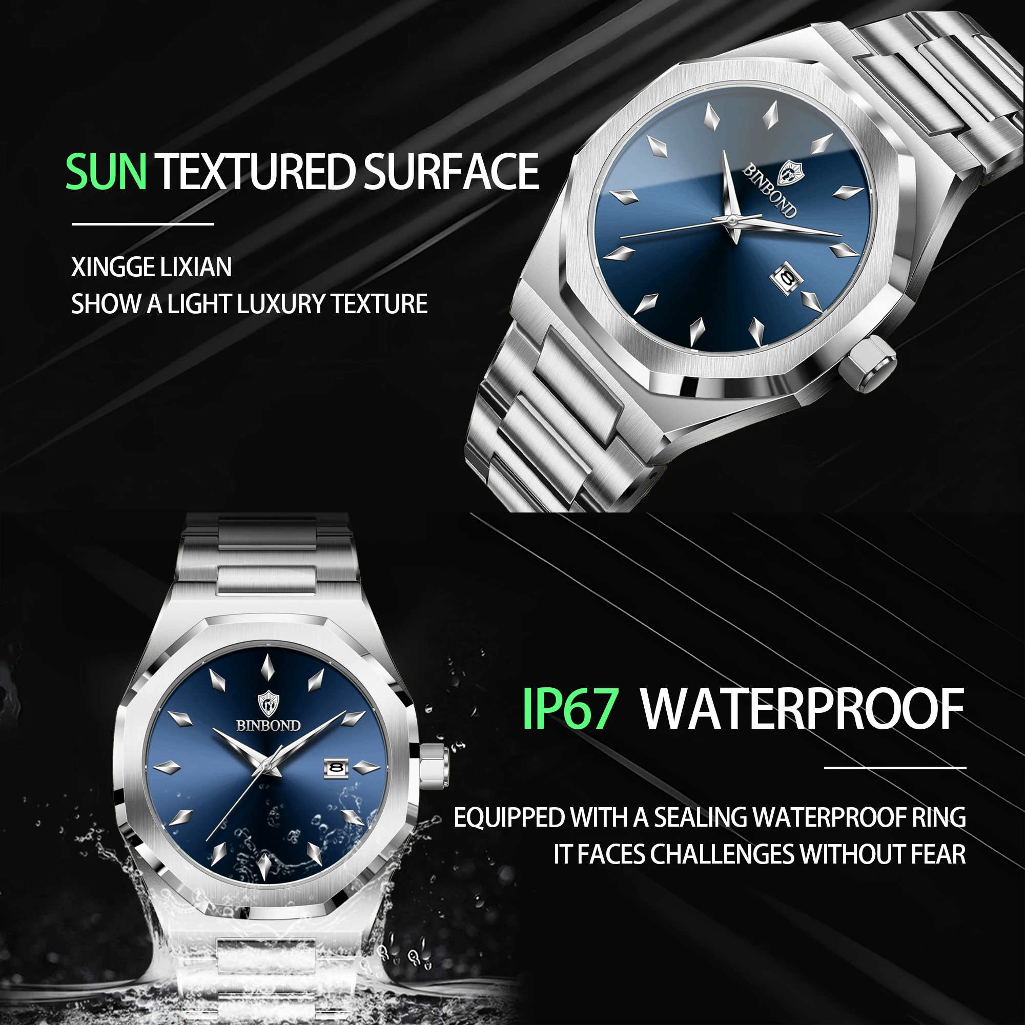 BINBOND лучший бренд мужские к – обзор и цена Smartwatch Watches Brands For Men