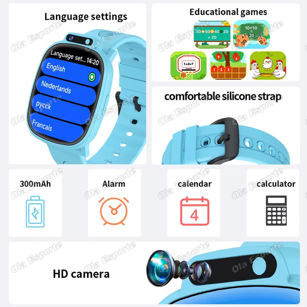 Новые детские умные часы 2026  – обзор и цена Smartwatch Watches For Girls Kids