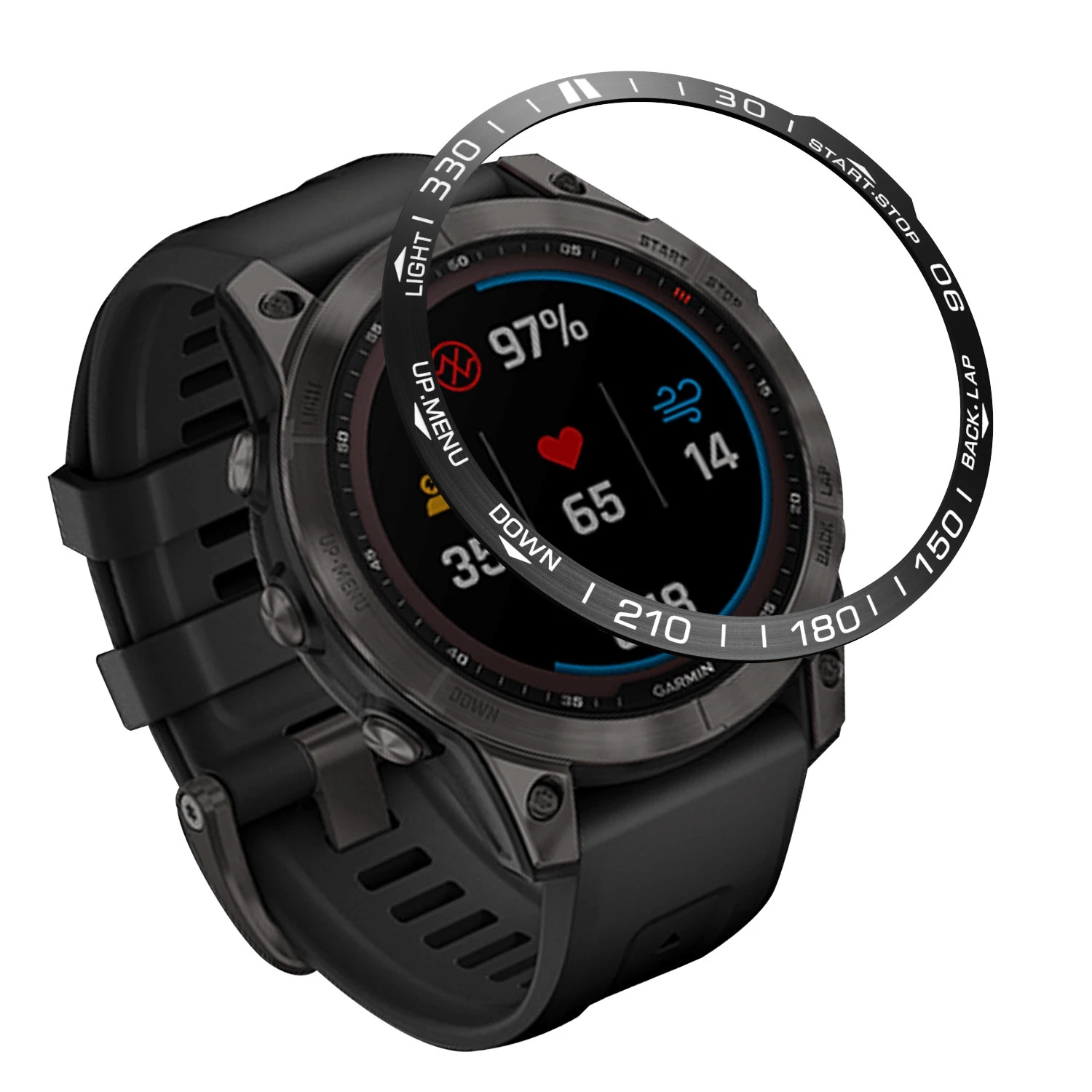 Безель для Garmin Fenix 7 7X 6 – обзор и цена Xwatch Smartwatch