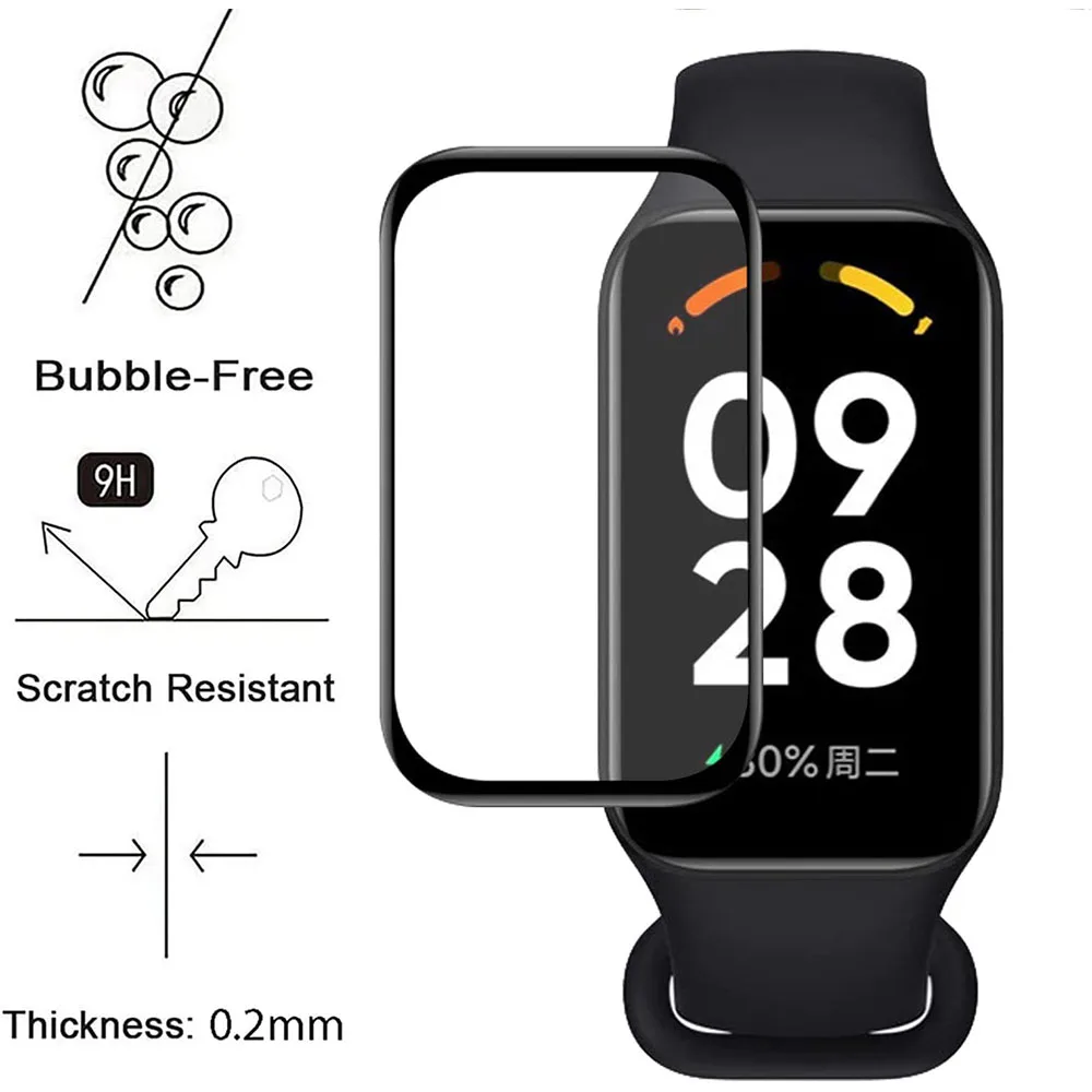 1-3 шт. 3D композитная пленка  – обзор и цена Smartwatch Redmi Watches
