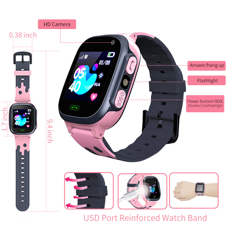 Детские умные часы, водонепрон – обзор и цена Smartwatch Watches For Girls Kids