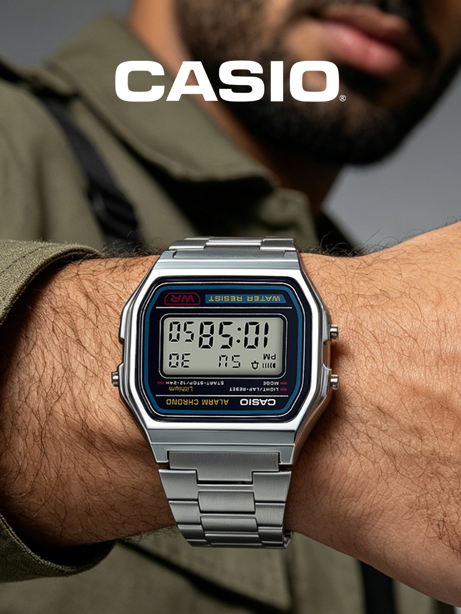 Винтажные цифровые часы CASIO  – обзор и цена Vintage Digital Watch