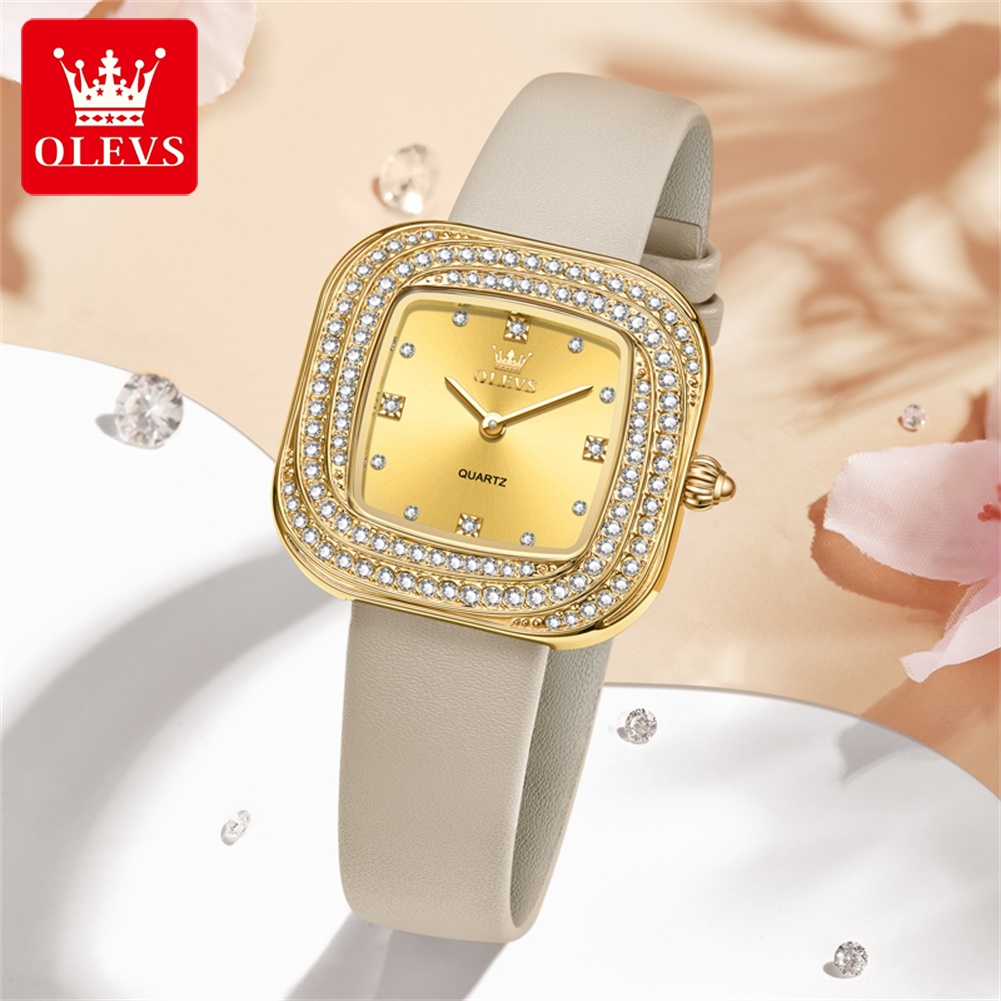 OLEVS модные женские квадратны – обзор и цена Watch Bezel Insert