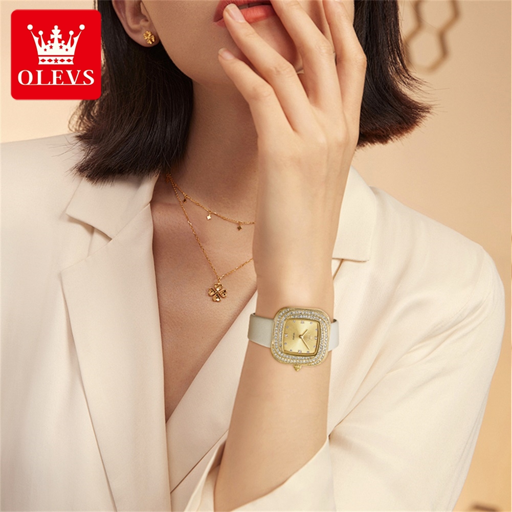 OLEVS модные женские квадратны – обзор и цена Watch Bezel Insert