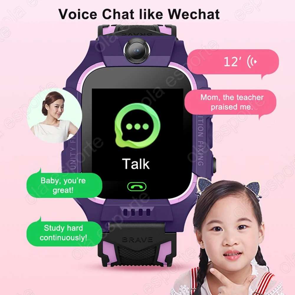 Детские умные часы с SIM-карто – обзор и цена Smartwatch Watches For Girls Kids
