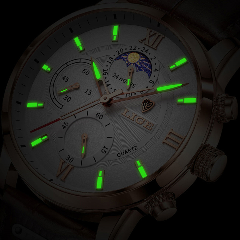 Мужские часы LIGE Fashion, пов – обзор и цена Smartwatch Watches Brands For Men
