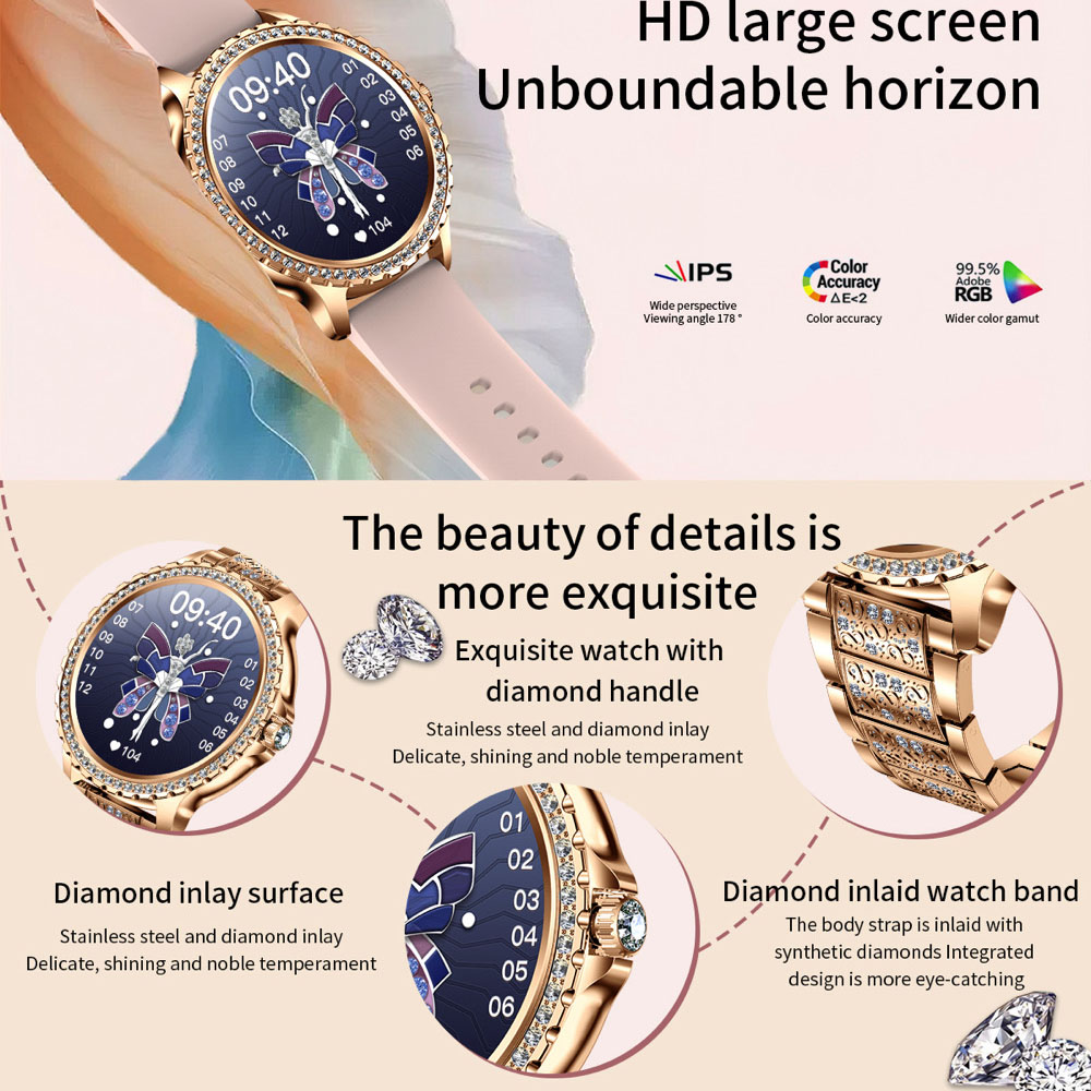 696 новые женские умные часы с – обзор и цена Watches Ladies Smartwatch