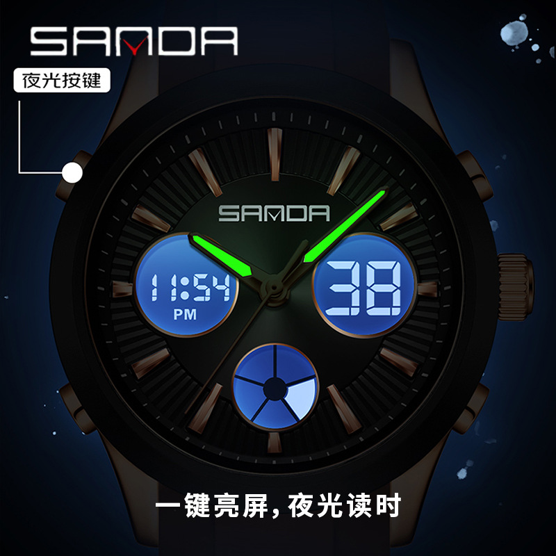 Электронные часы SANDA, светящ – обзор и цена Watches Ladies Smartwatch