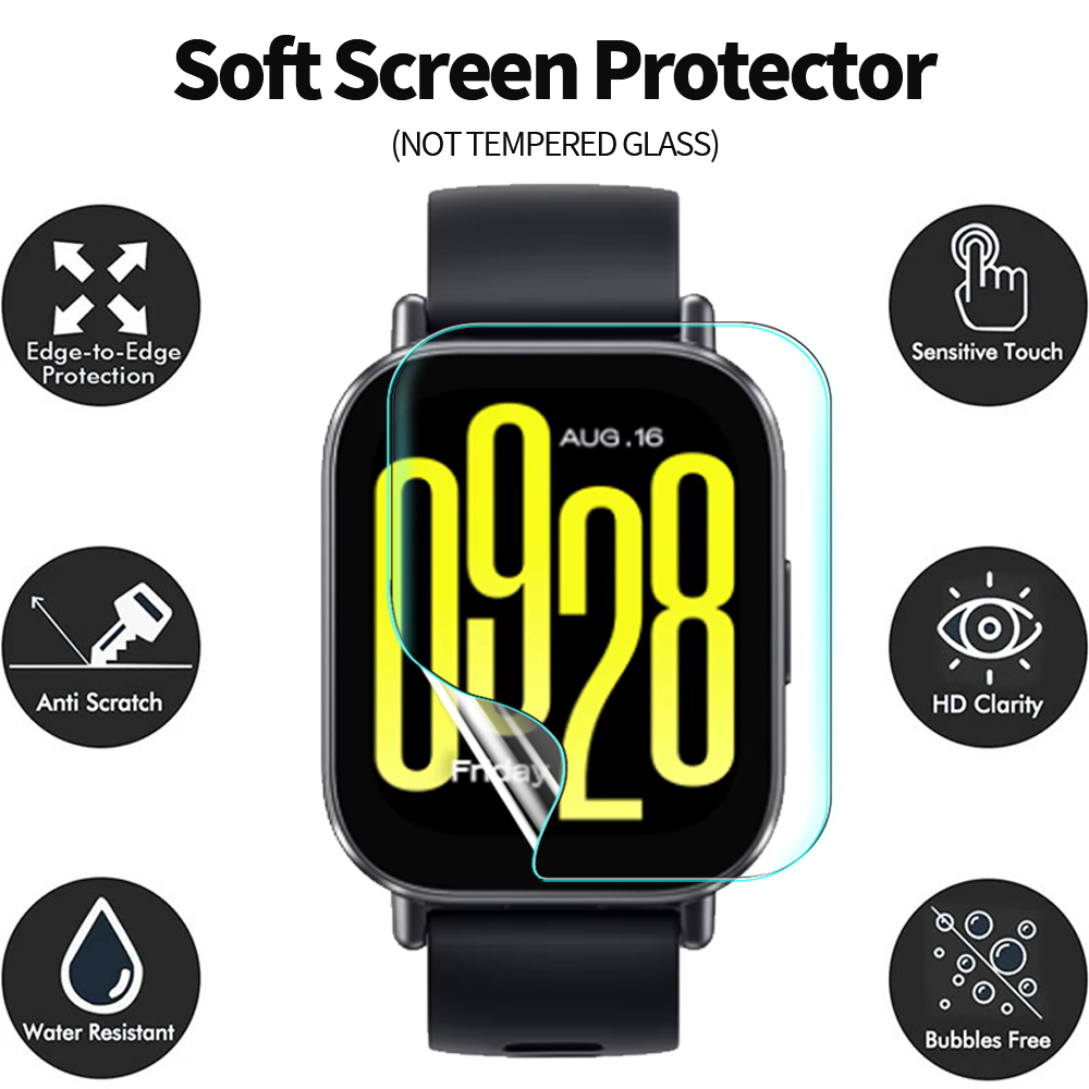 Гидрогелевая пленка для Xiaomi – обзор и цена Smartwatch Redmi Watches