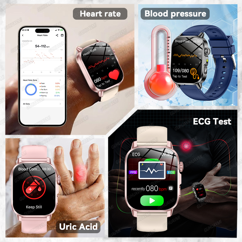 GUHUAVMI 2026 Новые умные часы – обзор и цена Smartwatch Watches With Bluetooth