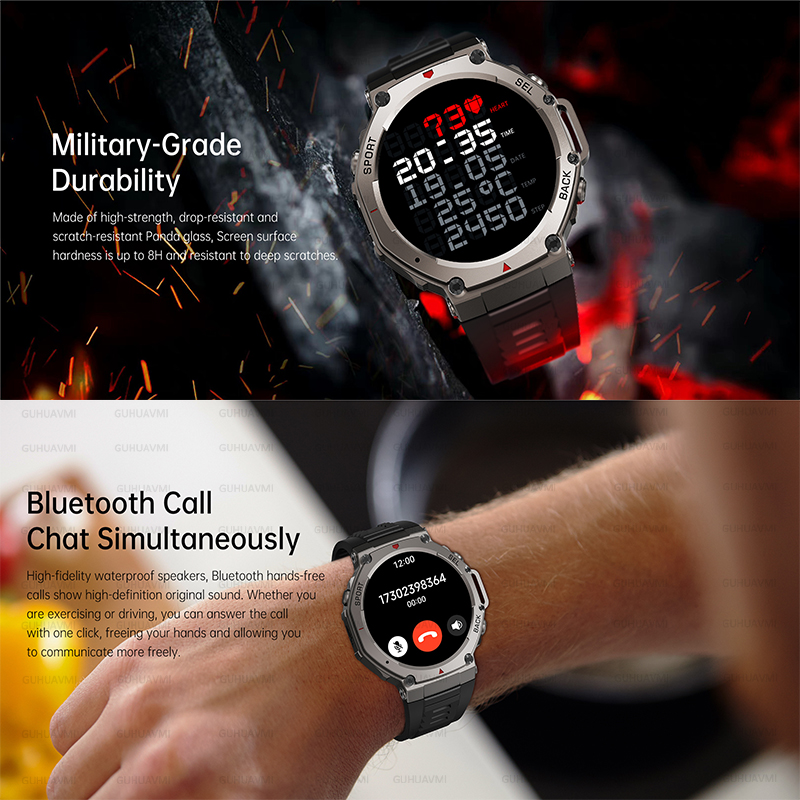 Популярные новые военные смарт – обзор и цена Smartwatch Professional Watches For Men