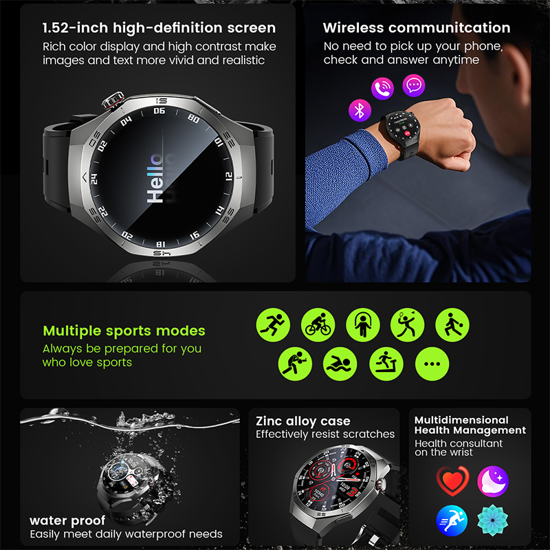 Новые смарт-часы 2026 года с G – обзор и цена Smartwatch Premium Watches For Men
