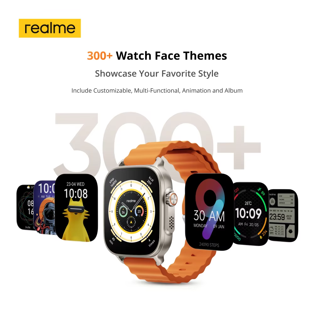 Глобальная версия часы Realme  – обзор и цена Watch Esim