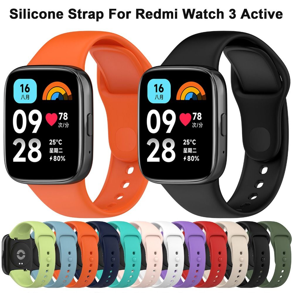 Сменный силиконовый ремешок дл – обзор и цена Smartwatch Redmi Watches