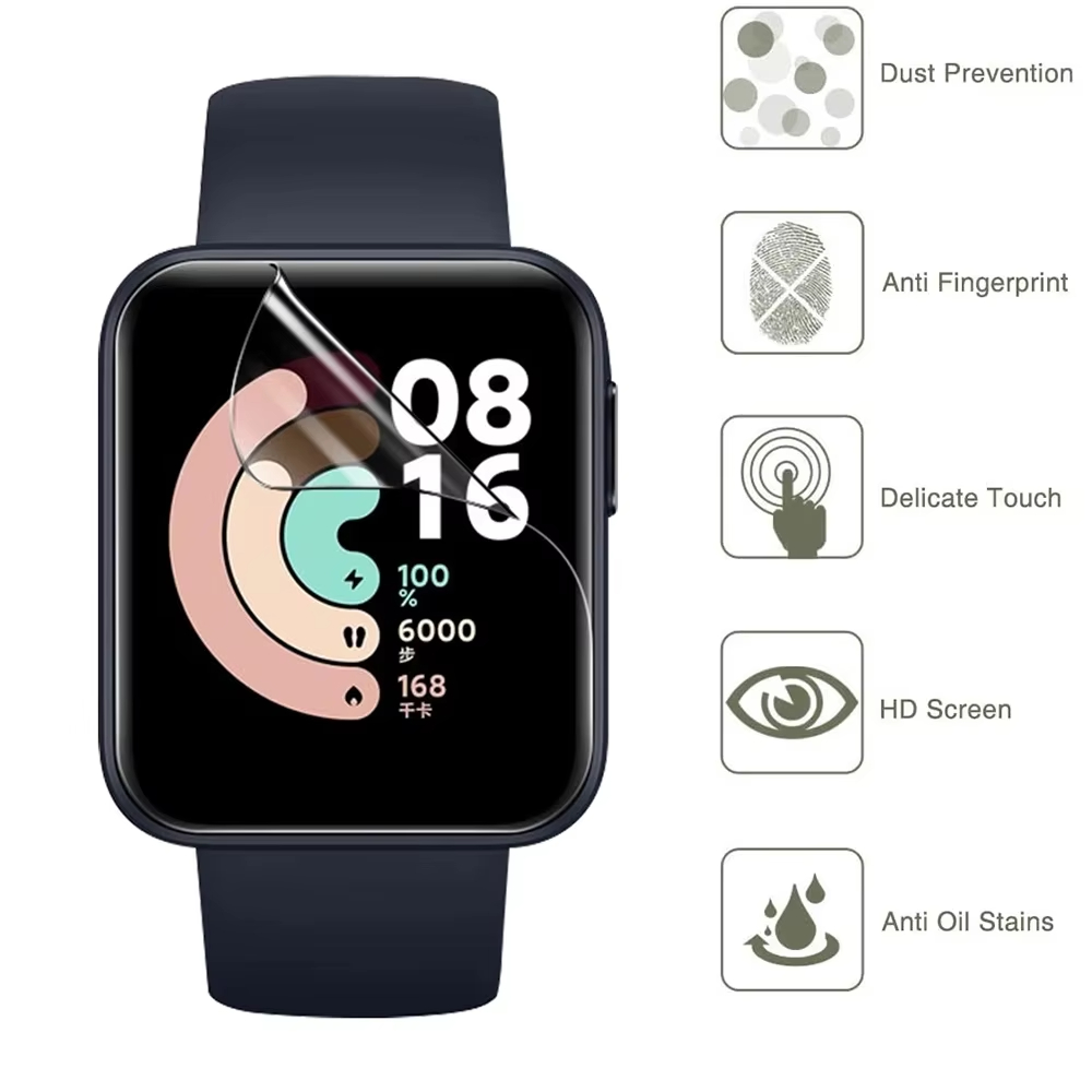 Гидрогелевая пленка для Xiaomi – обзор и цена Smartwatch Redmi Watches