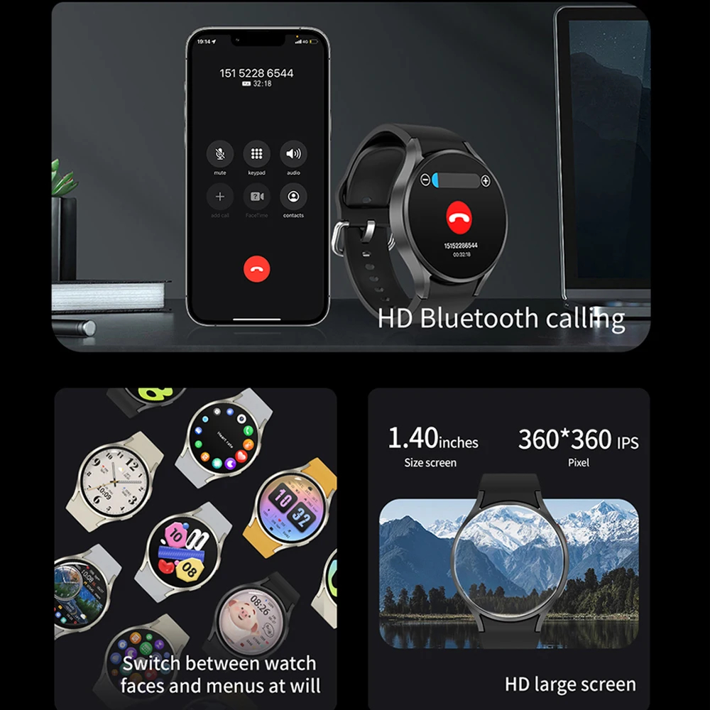 Умные часы с GPS-трекером для  – обзор и цена Smartwatch Professional Watches For Men