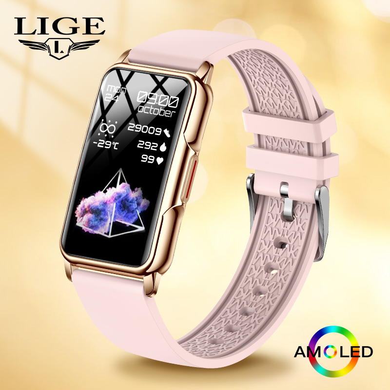 LIGE шагомер Bluetooth вызов у – обзор и цена Watches Ladies Smartwatch